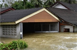 Hoàn lưu bão Trami gây mưa lớn ở Đông Bắc Thái Lan