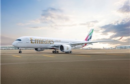 Chiếc A350 đầu tiên gia nhập đội bay của Emirates