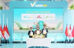 V-GREEN và Xanh SM Indonesia Ký MOU với Tập đoàn bất động sản Lippo