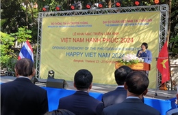 Khai mạc triển lãm ảnh &#39;Việt Nam hạnh phúc - Happy Vietnam&#39; năm 2024 tại Bangkok