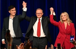 Bầu cử Australia: Thủ tướng Anthony Albanese phát biểu mừng chiến thắng