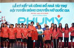 Phú Mỹ đồng hành cùng đội tuyển bóng chuyền nữ Việt Nam