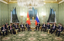 Tổng Bí thư Tô Lâm hội đàm hẹp với Tổng thống Nga Vladimir Putin