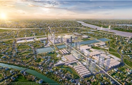 Hoàn thành cầu Tứ Liên sau 24 tháng: ‘Cú đấm thép’ hạ tầng cho Thành phố Expo Vinhomes Global Gate 