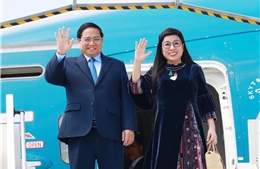 Thủ tướng Phạm Minh Chính tới Nice, bắt đầu chuyến công tác tại Cộng hoà Pháp