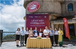 Sun Group ký kết mở chuỗi café Highlands trên hệ thống khu du lịch, nghỉ dưỡng-