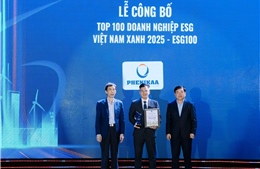 Tập đoàn Phenikaa và Vicostone được vinh danh Top 100 doanh nghiệp ESG Việt Nam xanh 2025