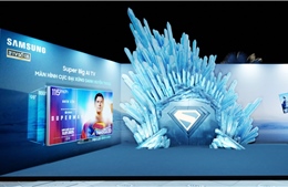 Samsung AI TV cực đại 98-100-115 inch hợp tác cùng DC Studios quảng bá &#39;bom tấn&#39; Superman
