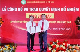 Bổ nhiệm ông Đỗ Ngọc Thi làm Tổng biên tập Tạp chí Hữu cơ Việt Nam