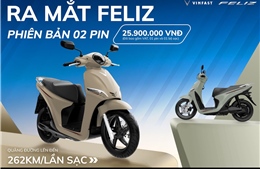 VinFast ra mắt 3 mẫu xe máy điện 2 pin - nâng tầm trải nghiệm di chuyển cho người dùng