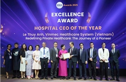 Vinmec bứt phá: Tiếp tục được vinh danh tại Hội nghị Quản lý Bệnh viện châu Á 2025