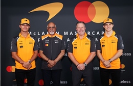 Mastercard là Đối tác Đặt tên Chính thức của Đội đua McLaren Công thức 1 từ năm 2026