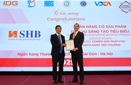 SHB là &#39;Ngân hàng có sản phẩm dịch vụ sáng tạo tiêu biểu&#39; năm 2025
