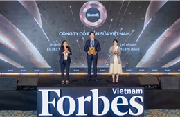 Top 1 trong 25 thương hiệu dẫn đầu 2025 của Forbes Việt Nam gọi tên Vinamilk