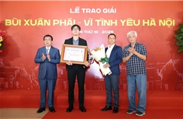 Giải thưởng Bùi Xuân Phái - Vì tình yêu Hà Nội năm 2025 vinh danh dự án Nhà hát Opera Hà Nội