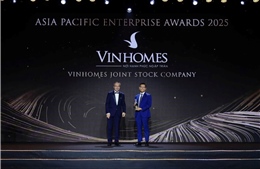 Vinhomes được vinh danh là doanh nghiệp xuất sắc Châu Á tại APEA 2025