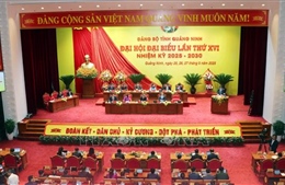 Kết thúc thành công Đại hội đại biểu Đảng bộ tỉnh Quảng Ninh lần thứ XVI