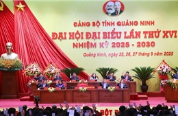 Khai mạc Đại hội Đại biểu Đảng bộ tỉnh Quảng Ninh lần thứ XVI, nhiệm kỳ 2025 - 2030