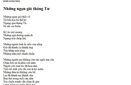 Một trường hợp đạo thơ trắng trợn