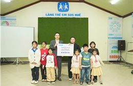 Shinhan Life Việt Nam hỗ trợ Làng trẻ em SOS tại Đà Nẵng và Huế