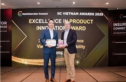 Shinhan Life Việt Nam nhận giải thưởng &#39;EXCELLENCE IN PRODUCT INNOVATION AWARD&#39; tại IIC Vietnam 2025