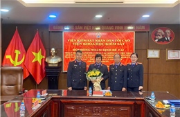 Nghiệm thu Đề tài khoa học do Thanh tra VKSND tối cao chủ trì