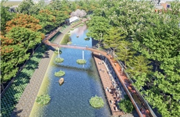 Chi tiết công viên tuyến hai bên sông Tô Lịch do Sun Group đầu tư