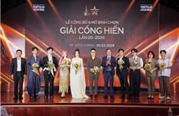 Giải thưởng Cống hiến năm 2026: Chính thức 'lộ diện' các đề cử