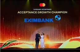 Eximbank nhận hai giải thưởng danh giá tại 'The Mastercard Customer Forum 2025'