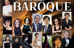 Hứa hẹn hấp dẫn với màn trình diễn của dàn nghệ sĩ piano hàng đầu