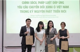 Sinh viên Luật hiến kế xây dựng chính sách, pháp luật chuyển đổi xanh