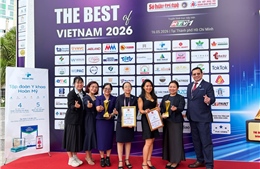 Tập đoàn Y khoa Hoàn Mỹ được vinh danh 'Hệ thống Y khoa tốt nhất Việt Nam 2026'