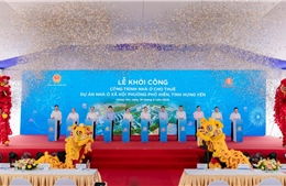 Vingroup khởi công công trình nhà ở cho thuê dự án nhà ở xã hội phường Phố Hiến