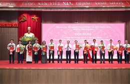 Hà Nội: Công bố 47 quyết định về công tác cán bộ sau sắp xếp bộ máy