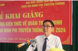 Tăng cường phòng ngừa, ứng phó với các đe dọa an ninh phi truyền thống