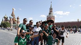 5.500 CĐV nước ngoài chưa rời khỏi Nga sau World Cup 2018