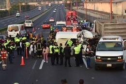 Tai nạn đường bộ thảm khốc tại Mexico