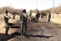 Xe va trúng bom, 7 binh sĩ Mali thiệt mạng