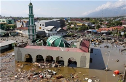 Số tử vong trong thảm họa động đất- sóng thần Indonesia tăng vọt lên trên 1.200 người