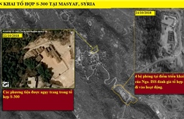 Hình ảnh vệ tinh Israel hé lộ S-300 chưa ‘bày binh bố trận trực chiến’ ở Syria