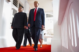 Tổng thống Trump thận trọng trước thềm Hội nghị Thượng đỉnh với Triều Tiên