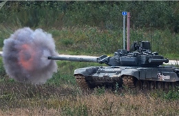 Trung Quốc &#39;nhái&#39; xe tăng chủ lực T-90 của Nga để tập bắn