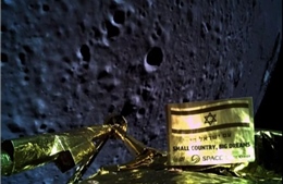Tàu vũ trụ Israel gặp nạn khi hạ cánh xuống Mặt Trăng