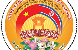 Triều Tiên phát hành tem kỷ niệm chuyến thăm Việt Nam của Chủ tịch Kim Jong-un