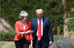 Ẩn ý với món quà Thủ tướng Anh tặng Tổng thống Trump