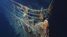 Vi sinh vật ăn kim loại gặm nhấm xác tàu Titanic dưới đáy đại dương