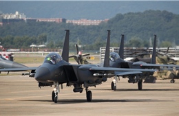 Hàn Quốc lần đầu tiên phô diễn sức mạnh chiến đấu cơ F-35 