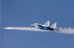 Hình ảnh hiếm hoi chiến đấu cơ MiG-29 Triều Tiên khai hỏa diệt gọn mục tiêu