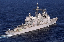 Hải quân Mỹ điều tra tàu tuần dương làm tràn hơn 15.000 lít dầu ra sông 