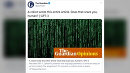 Báo Anh bị chỉ trích vì giật tít, lừa độc giả về khả năng viết bài của robot